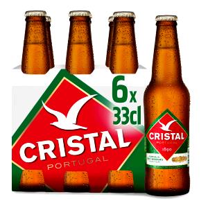 Quantas calorias em 100 ml Cerveja Cristal?