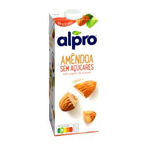 Quantas calorias em 100 ml Leite de Amêndoas sem Açúcar?