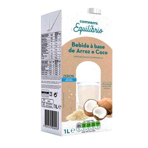 Quantas calorias em 100 ml Leite de Arroz com Coco?