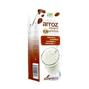 Quantas calorias em 100 ml Leite de Arroz e Quinoa?