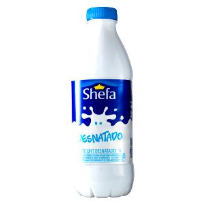 Quantas calorias em 100 ml Leite Desnatado Shefa?