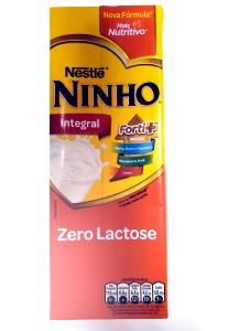 Quantas calorias em 100 ml Leite Ninho Zero Lactose Integral?