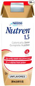 Quantas calorias em 100 ml Nutren 1.5?