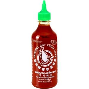 Quantas calorias em 100 ml Sriracha?