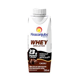 Quantas calorias em 100 ml Whey Zero Lactose Cacau?