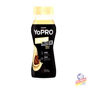 Quantas calorias em 100 ml YoPRO Vanilla Coffee?