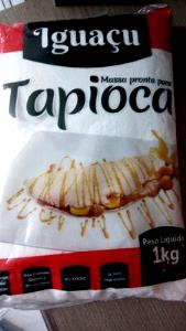Quantas calorias em 100g (100 ml) Massa para Tapioca?