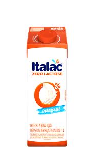 Quantas calorias em 100ml (100 g) Leite Integral Zero Lactose?