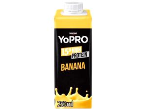 Quantas calorias em 100ml (100 g) YoPRO Bebida Láctea Banana?