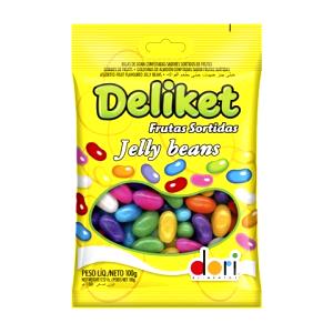 Quantas calorias em 11 balinhas (29 g) Jelly Beans?