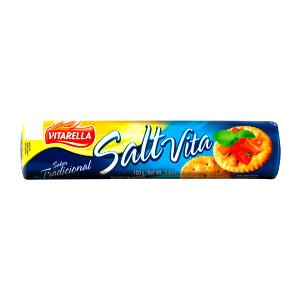 Quantas calorias em 11 biscoitos (30 g) Saltvita?