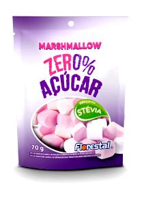 Quantas calorias em 12 unidades (30 g) Marshmallow Zero Açúcar?