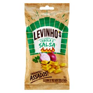 Quantas calorias em 14 unidades (25 g) Salgadinho A Base De Batata Sabor Cebola E Salsa?