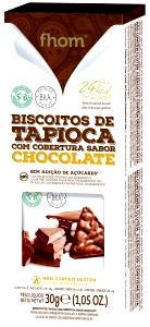 Quantas calorias em 15 unidades (30 g) Biscoito de Tapioca Crocante (30g)?