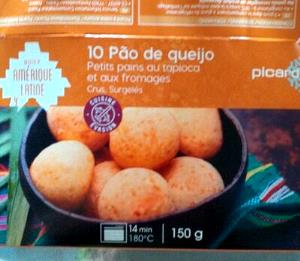 Quantas calorias em 150 g Pão de Queijo de Soja (150g)?