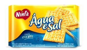 Quantas calorias em 16 biscoitos (30 g) Biscoitos Água e Sal?