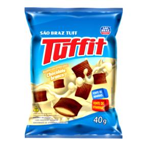 Quantas calorias em 18 biscoitos (30 g) Tuffit Chocolate Branco?