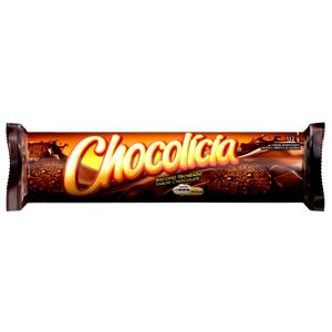 Quantas calorias em 2 1/2 biscoitos (30 g) Chocolicia?