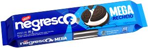 Quantas calorias em 2 1/2 biscoitos (30 g) Negresco Mega Recheio?