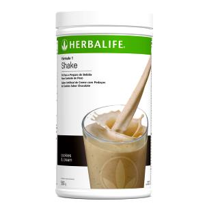 Quantas calorias em 2 1/2 colheres de sopa (26 g) Shake de Cookies & Cream?