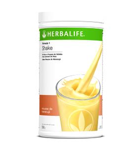 Quantas calorias em 2 1/2 colheres de sopa (26 g) Shake de Mousse de Maracujá?