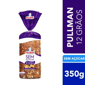 Quantas calorias em 2 1/2 fatias (50 g) Pão de Forma sem Açúcar 12 Grãos?