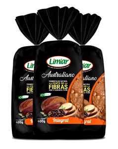 Quantas calorias em 2 1/2 fatias (50 g) Pão Preto Zero?