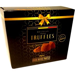 Quantas calorias em 2 1/2 unidades (25 g) Belgian Truffles?