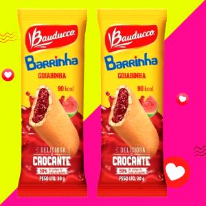 Quantas calorias em 2 1/2 unidades (30 g) Roladinho Goiabinha?