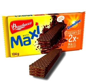 Quantas calorias em 2 1/2 unidades (30 g) Wafer Maxi Ovomaltine?