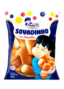 Quantas calorias em 2 1/2 unidades (50 g) Sovadinho?