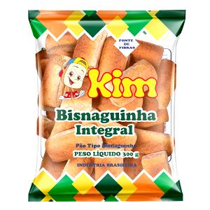 Quantas calorias em 2 1/5 unidades (50 g) Bisnaguinha Integral?