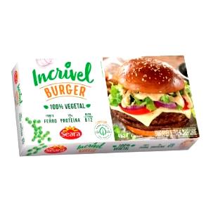 Quantas calorias em 2/3 unidade (80 g) Incrível Burger 100% Vegetal?