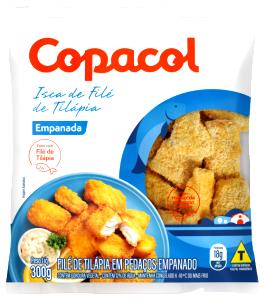 Quantas calorias em 2-3 unidades (130 g) Iscas de Filé de Tilápia?