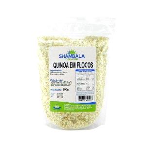 Quantas calorias em 2/3 xícara (45 g) Quinoa Real em Flocos?