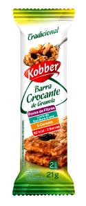 Quantas calorias em 2 barras (21 g) Barra Crocante de Granola Tradicional?