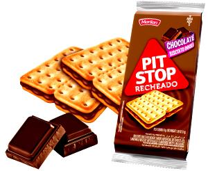 Quantas calorias em 2 biscoitos (31 g) Pit Stop Chocolate?