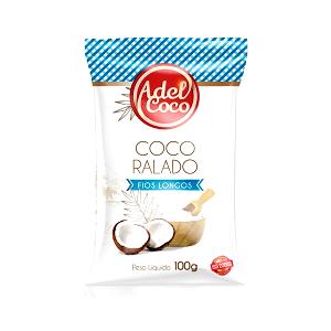 Quantas calorias em 2 colheres de chá (12 g) Coco Ralado Fios Longos?