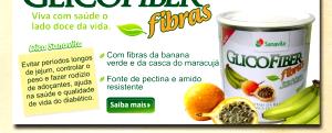 Quantas calorias em 2 colheres de sobremesa (15 g) Glicofiber?