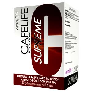 Quantas calorias em 2 colheres de sopa (12 g) Cafelife?