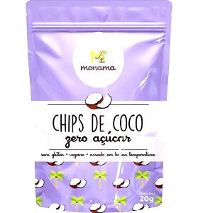 Quantas calorias em 2 colheres de sopa (12 g) Coco Chips Zero Açúcar?