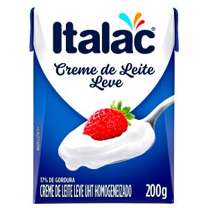 Quantas calorias em 2 colheres de sopa (15 g) Creme de Leite Leve?