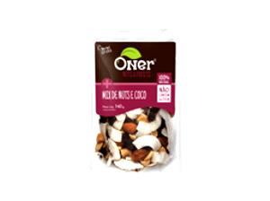 Quantas calorias em 2 colheres de sopa (15 g) Mix de Nuts e Coco?