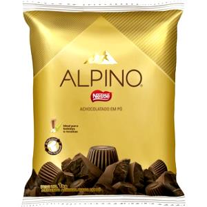 Quantas calorias em 2 colheres de sopa (20 g) Achocolatado em Pó Alpino?