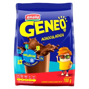 Quantas calorias em 2 colheres de sopa (20 g) Achocolatado Geneo?