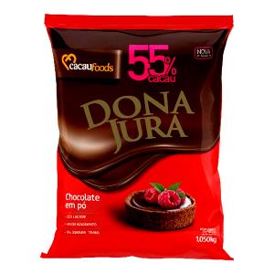 Quantas calorias em 2 colheres de sopa (20 g) Chocolate em Pó 55%?