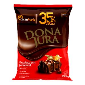 Quantas calorias em 2 colheres de sopa (20 g) Chocolate em Pó Solúvel 35% Cacau?