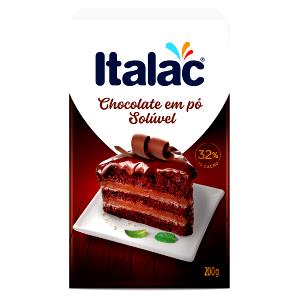 Quantas calorias em 2 colheres de sopa (20 g) Chocolate em Pó Solúvel?