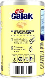 Quantas calorias em 2 colheres de sopa (20 g) Galak em Pó?