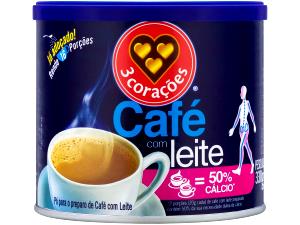 Quantas calorias em 2 colheres de sopa (22 g) Café com Leite?